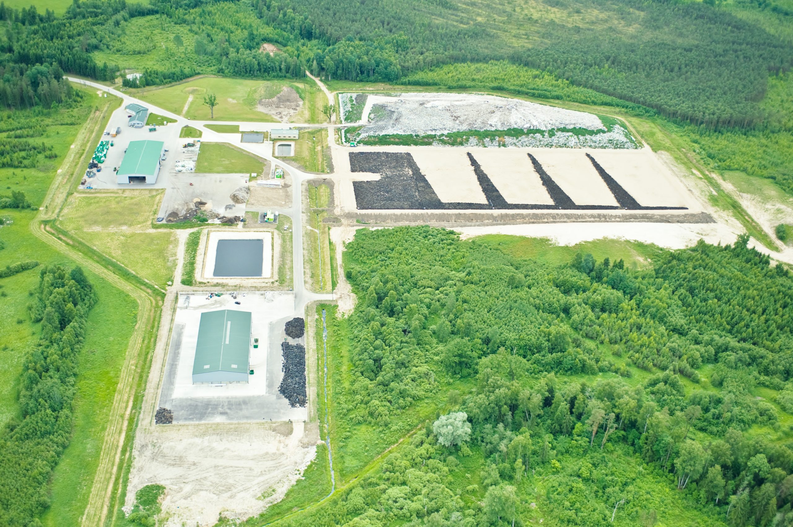 Landfill Aerial View