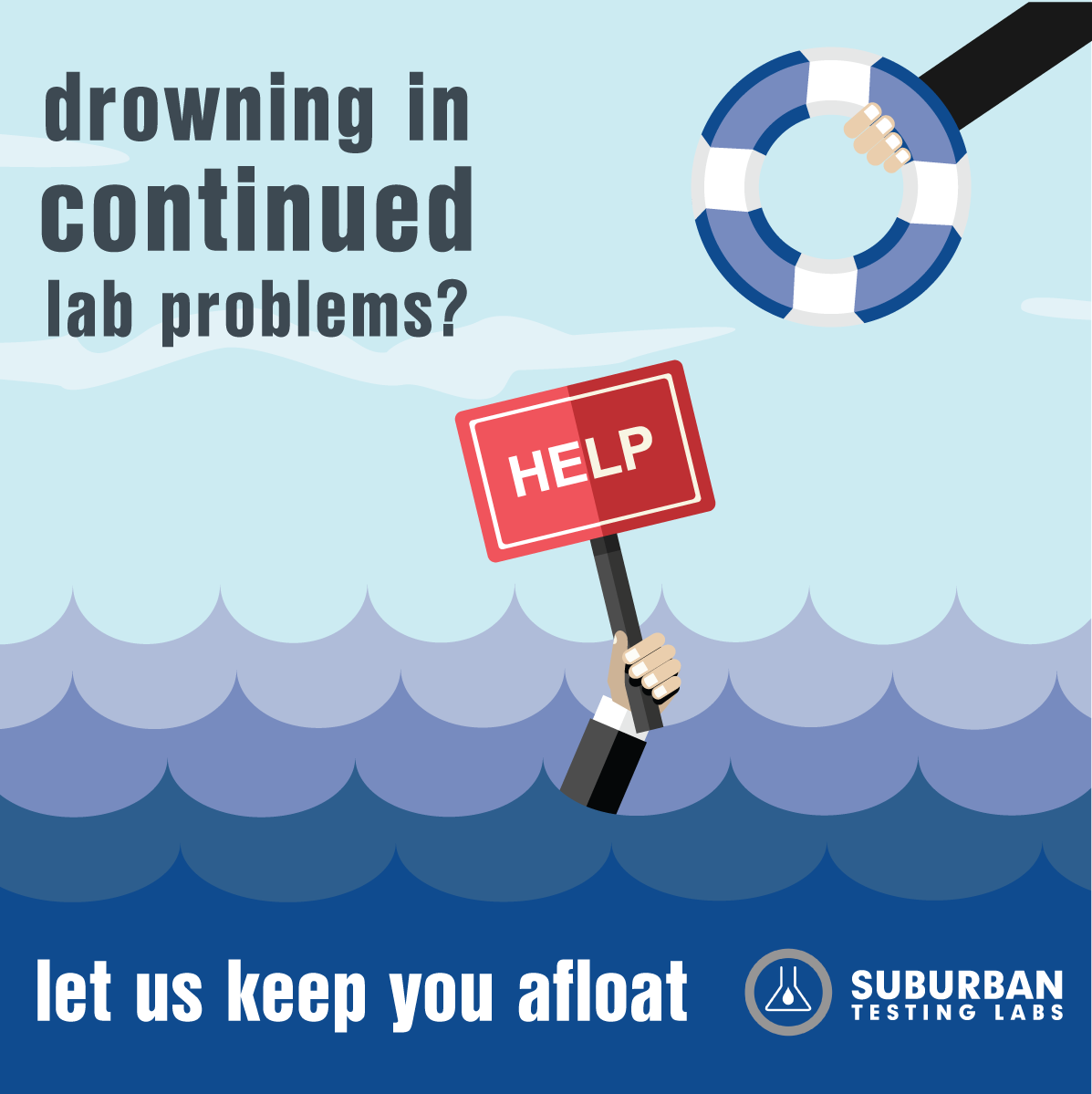 Drowning in Lab Problems?  Let Us Keep You Afloat.