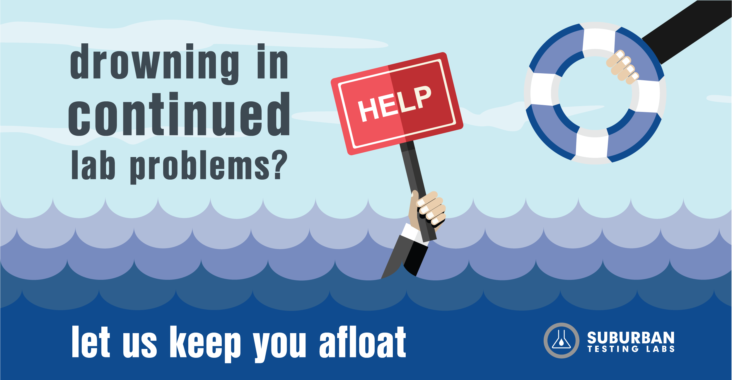 Drowning in Lab Problems?  Let Us Keep You Afloat