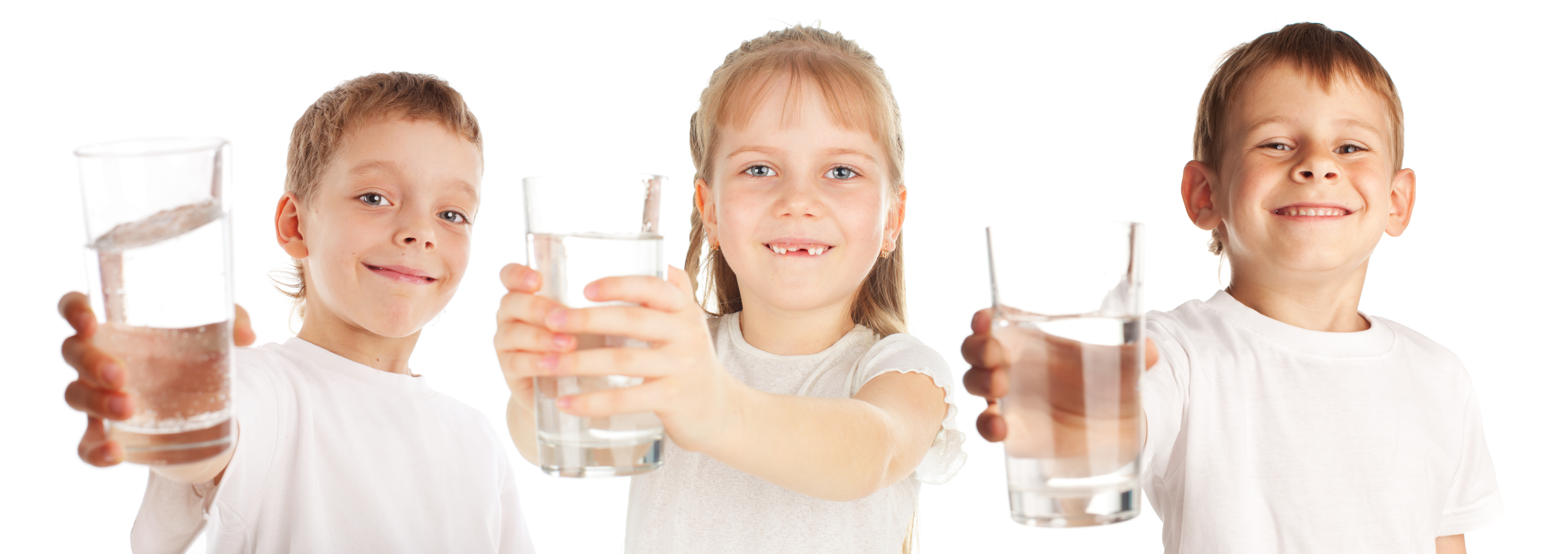 Kids Drinking Water