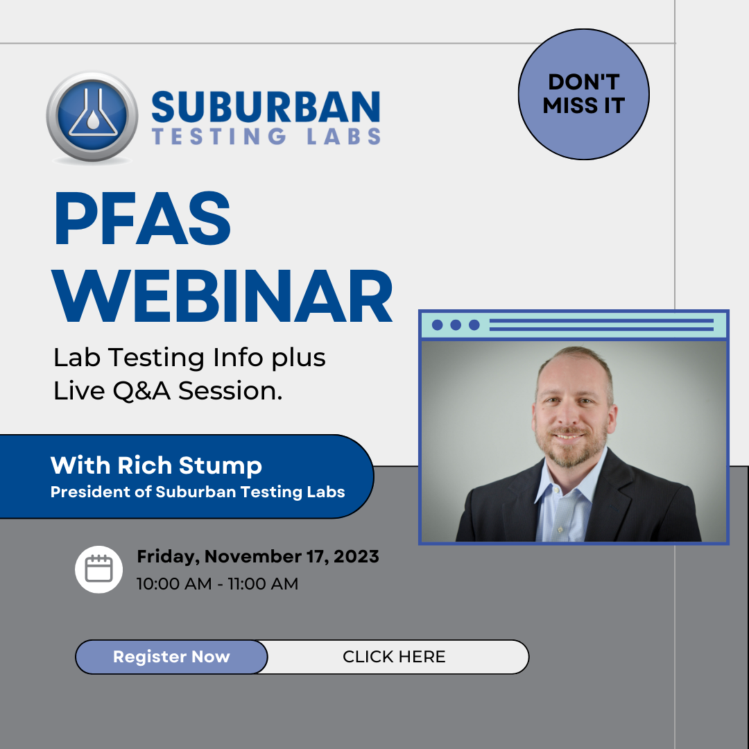 PA Water Suppliers PFAS Webinar – Sign Up Now!